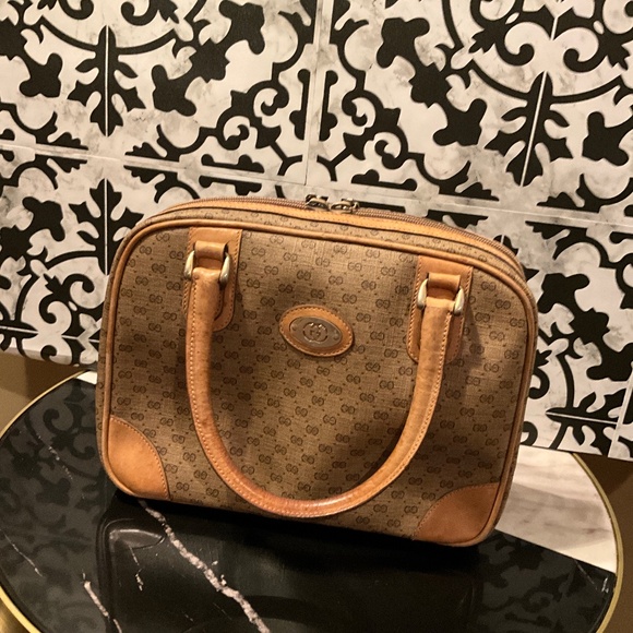 Gucci Handbags - Vintage Gucci Micro GG handbag